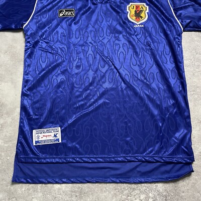 1998 Japan asics Home jersey France World Cup Made In England