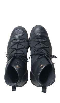 Jordan Galaxy Black Gum Shoes BLACK/BLACK 820255-011 Size 9.5 Rare