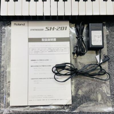 Roland SH-201 シンセサイザー 本体 電源付き 動作品 ノブ欠品あり
