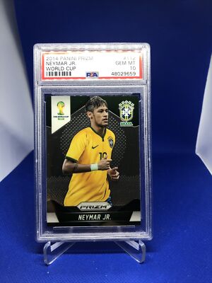 2014 Panini Prizm World Cup Neymar Jr. #112 PSA 10 Gem Mint