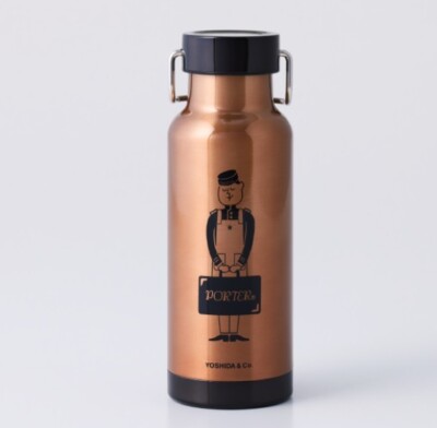 新品未使用】スタバ×ポーター コラボ ステンレスロゴボトル 3本セット