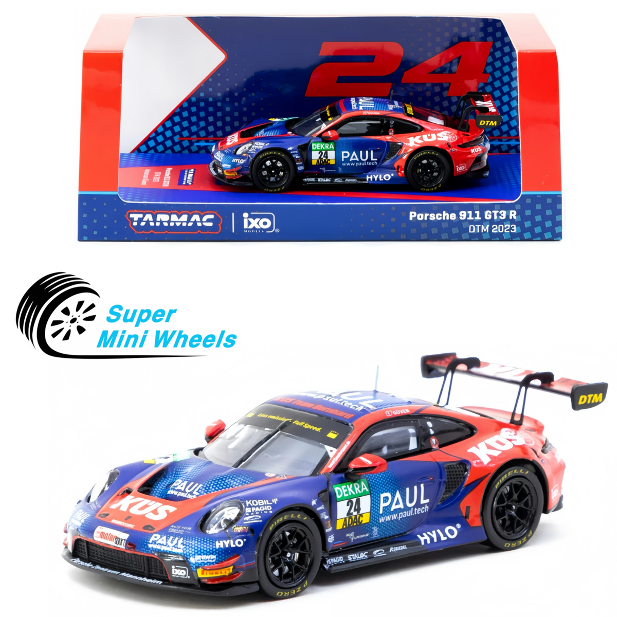 Tarmac Works 1:64 Porsche 911 GT3 R DTM 2023 Ayhancan Güven #24 | eBay