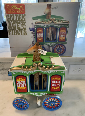 Vintage Steiff Golden Age of the Circus Includes Giraffe And Box