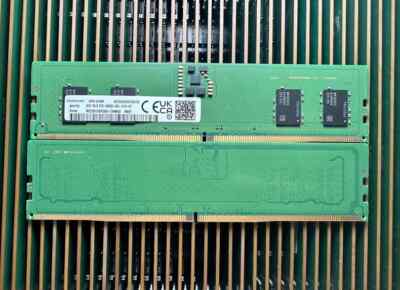 Samsung 8GB DDR5 5600 UDIMM 1Rx16 PC5-5600B-UC0-1010-XT 288pin