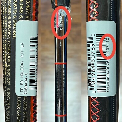 Scotty Cameron 2007 Holiday Collection Limited Putter W/ Cover