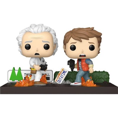 NEW | Back to the Future 40th Doc & Marty Funko Pop! Moment #1846