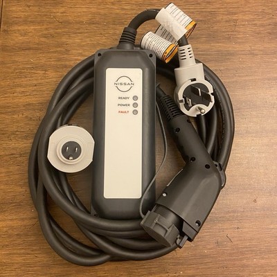 Nissan Ariya Leaf Charger EV charging cable cord dual voltage 12A