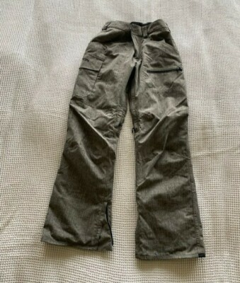 Burton Snowboard Pants Mens Olive Green XS RN 87380 CA 26902 | eBay