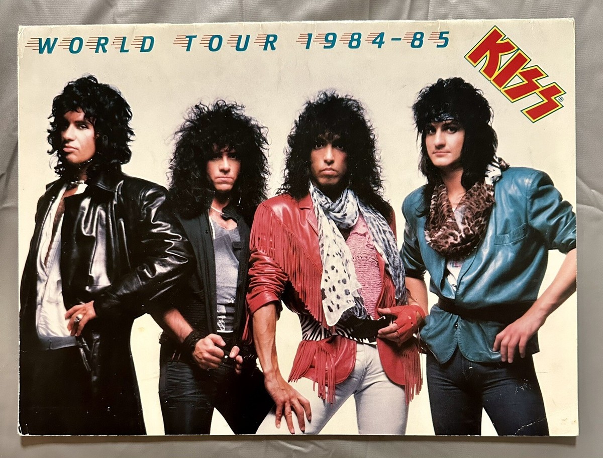 KISS ANIMALIZE World Tour 84/85 Tour Book Program Eric Carr Mark
