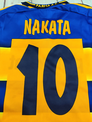 Football shirt soccer FC Parma Home 2002/2003 Champion jersey