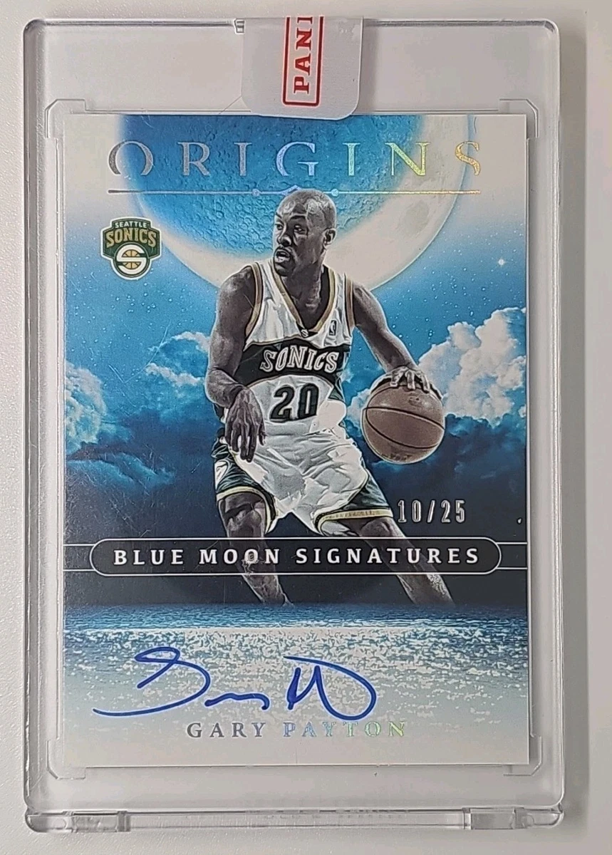 Gary Payton Basketball Autographed Sports Trading Cards