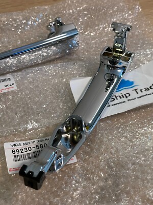 Toyota Genuine Alphard Noah Voxy Chrome Outer Door Handle Pair
