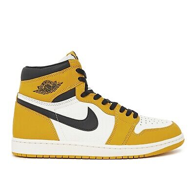 Nike Air Jordan 1 Retro High OG Yellow Ochre Men's & GS Sizes