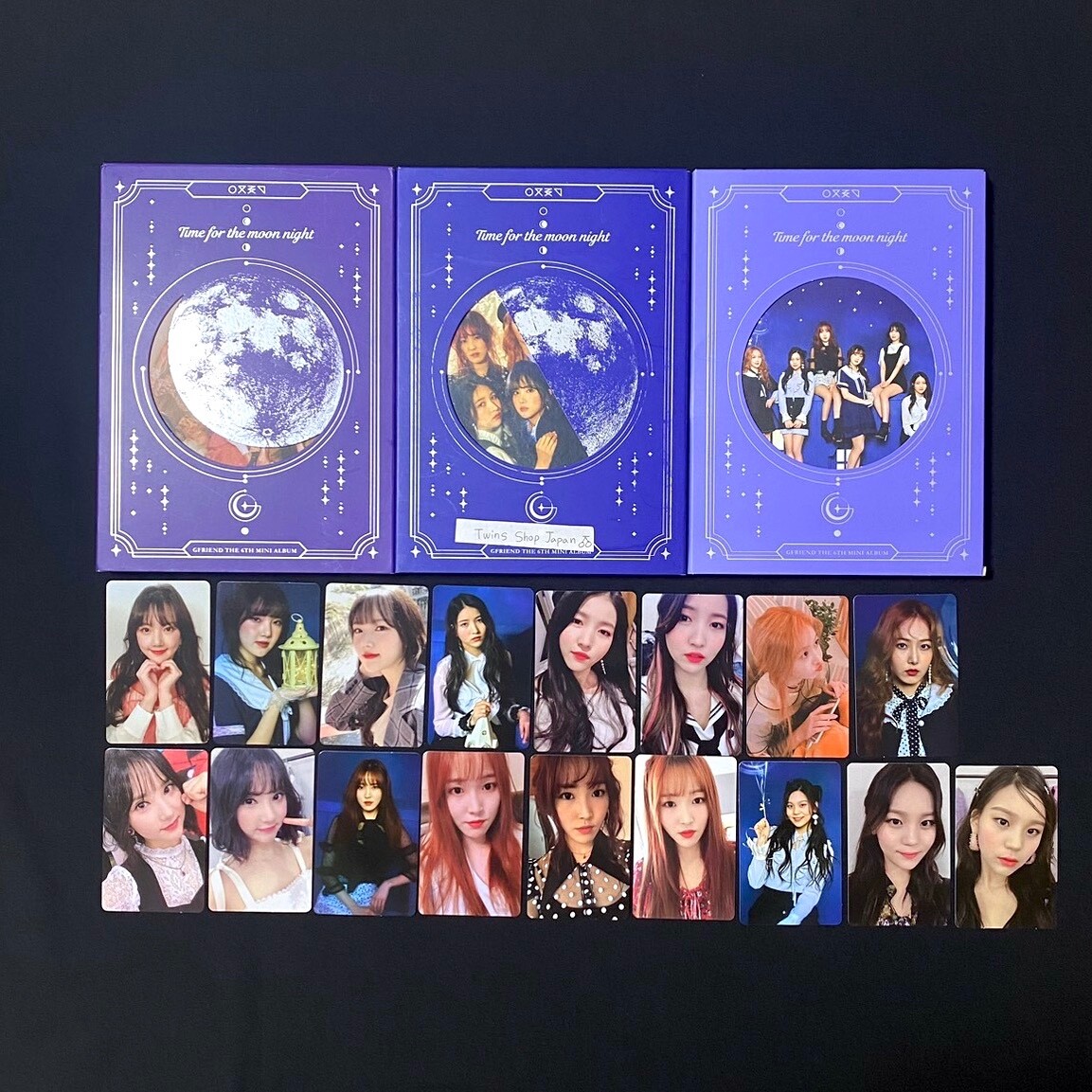 Gfriend 6th Mini Album Time for the moon night + Photocard set