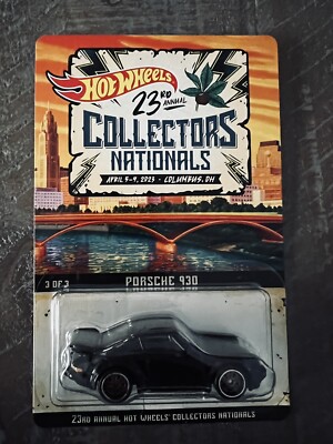 HOT WHEELS 23RD COLLECTORS NATIONALS CONVENTION PORSCHE 930 🔥 | eBay