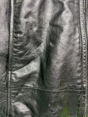 Wilsons Genuine Leather Men's M. Julian Black Leather Jacket Size