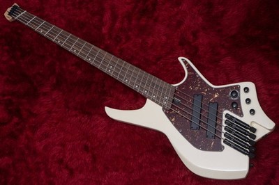 Electric Bass Guitar Hex NB505 Headless Made in Indonesia S/N