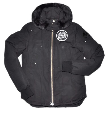 Moose Knuckles Men's Canuck Winter North Fur Hooded Down Jacket