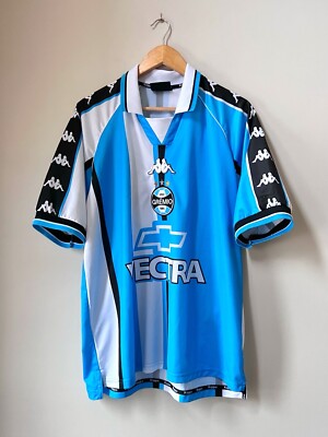 Vintage 2001/02 Kappa Gremio Home Soccer Jersey #5 Size Large | eBay