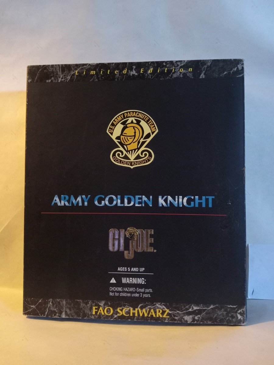G.I. Joe U.S. Army Golden Knight Parachute Team FAO Schwarz
