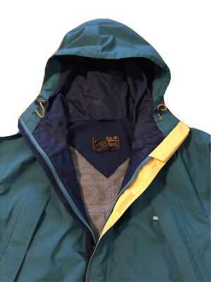 Vintage Eddie Bauer Gore-Tex Jacket Raincoat Men's Large 1990s