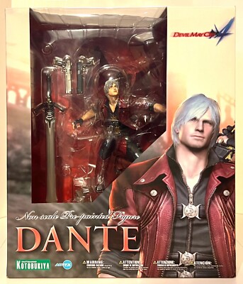 KOTOBUKIYA Devil May Cry 4 DANTE ArtFX Statue Figure (NEW) | eBay