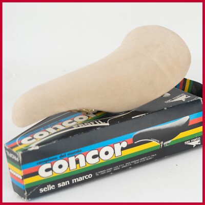 NOS SAN MARCO CONCOR SUPERCORSA BEIGE PROFIL VINTAGE SADDLE SEAT