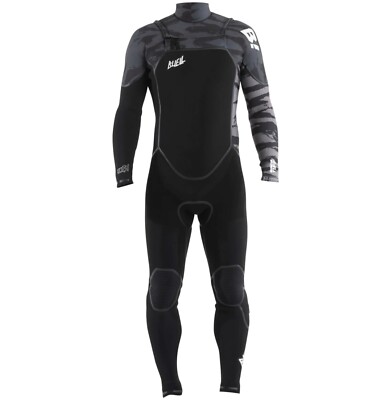 BUELL Men's 3/2 RB1 JOB ACCELERATOR CZ Wetsuit - TigerBlack/Graph