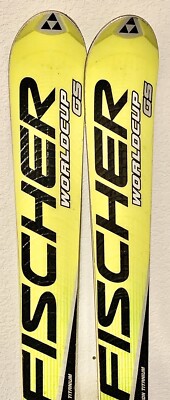 Fischer RC4 R-Tune World Cup GS Racing Skis - 163cm With Fr11