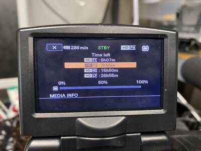 Sony HXR-MC2000 Camcorder High Definition Video Camera - Mint