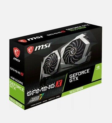 MSI GeForce GTX 1650 SUPER Gaming X 128-Bit HDMI/DP 4GB GDRR6 HDCP