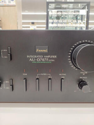 SANSUI AU-D707F EXTRA | Stereo Integrated Amplifier Manual Pre