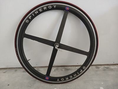 700C Spinergy Rev X Carbon Fiber 8 speed Cassette Clincher Rear
