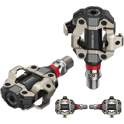 Favero ASSIOMA PRO MX-2 Dual-sided Power Meter Pedals with Power