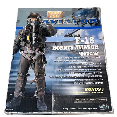 1/6 Elite Force Aviator US Navy F-18 Hornet Pilot 