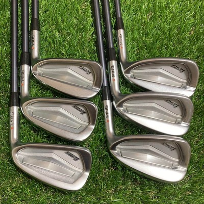 ピンi210アイアン6本セット(5〜W)モーダス115S ブラウンドット i