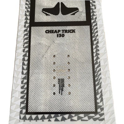 Rome SDS Cheap Trick 150cm Snowboard White Gray Black Blue 2022