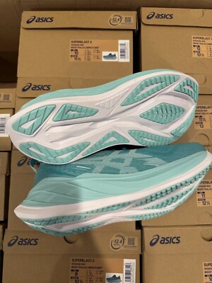 ASICS Superblast 2 Wave Teal Mint 1000046317-400 Men Size: 4-13 | eBay