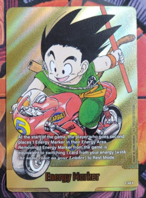 e-82 34巻 金 エナジーマーカー 孫悟空 manga booster エナジー