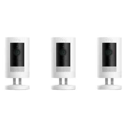 4 Pack Ring Stick Up Battery Cams Indoor/Outdoor & Floodlight Cam