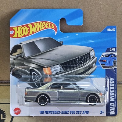 2025 HOT WHEELS MAINLINE SHORT CARD CASE K 89 MERCEDES-BENZ 560