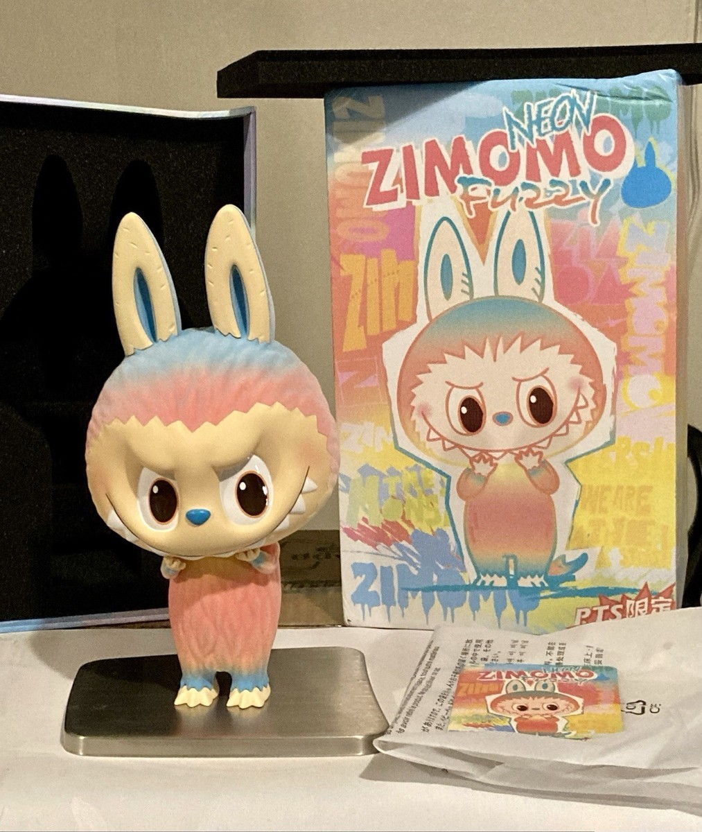 HOW2WORK NEON ZIMOMO FUZZY NEON FIGURE KASING LUNG PTS LIMITED HOT