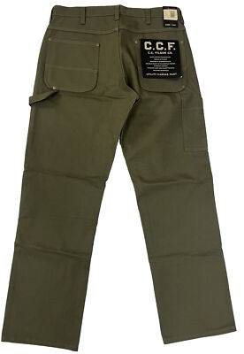 Filson CCF Utility Canvas Pants 20084181 Cannonball Olive Otter