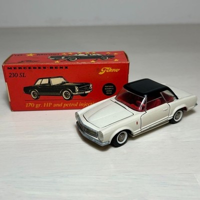Tekno 1/43 Mercedes-Benz 230 SL Diecast Car Vintage Danish