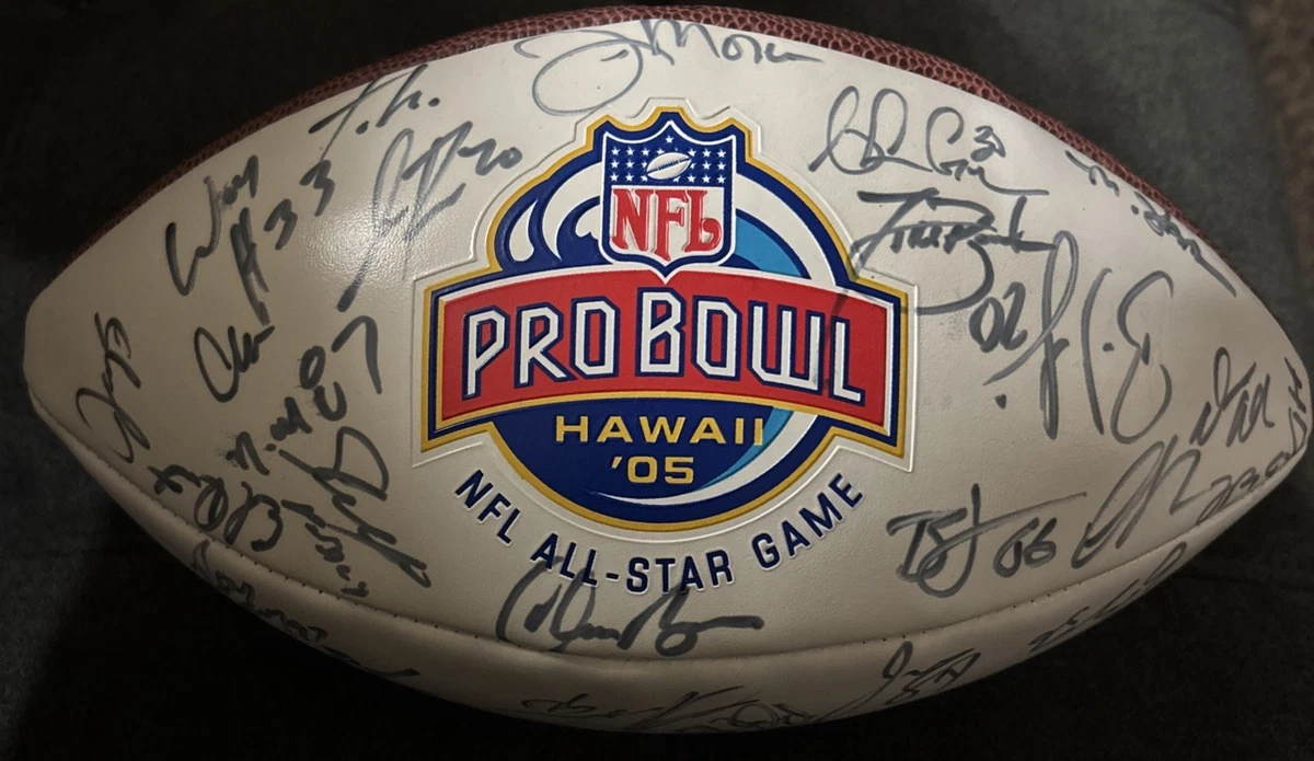 美品】NFL PRO BOWL 2007 サイン入りボール 美品】NFL PRO BOWL 2007