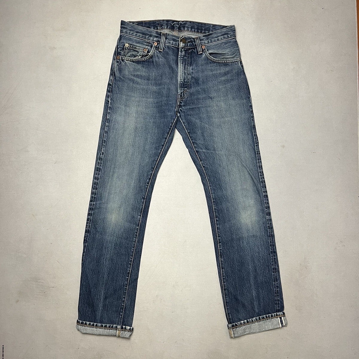 Vintage Levi's 505 0217 Big E Selvedge 1967 LVC Denim Jeans