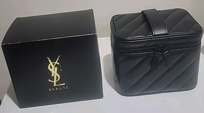 👀 SALE》🔥 AUTHENTIC YSL Yves Saint Laurent Black Vanity Beauty