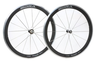 Campagnolo Bora Carbon/Alloy Tubular Wheelset Campy Freehub RIM QR