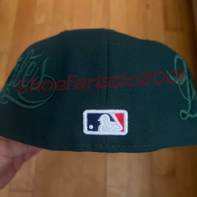 New Era X Born & Raised X Mr Cartoon Script Wrap LA Dodgers 7 3/8