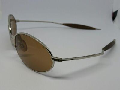 OAKLEY e-wire ['90s] Color: Gold (frame) x Brown (lens